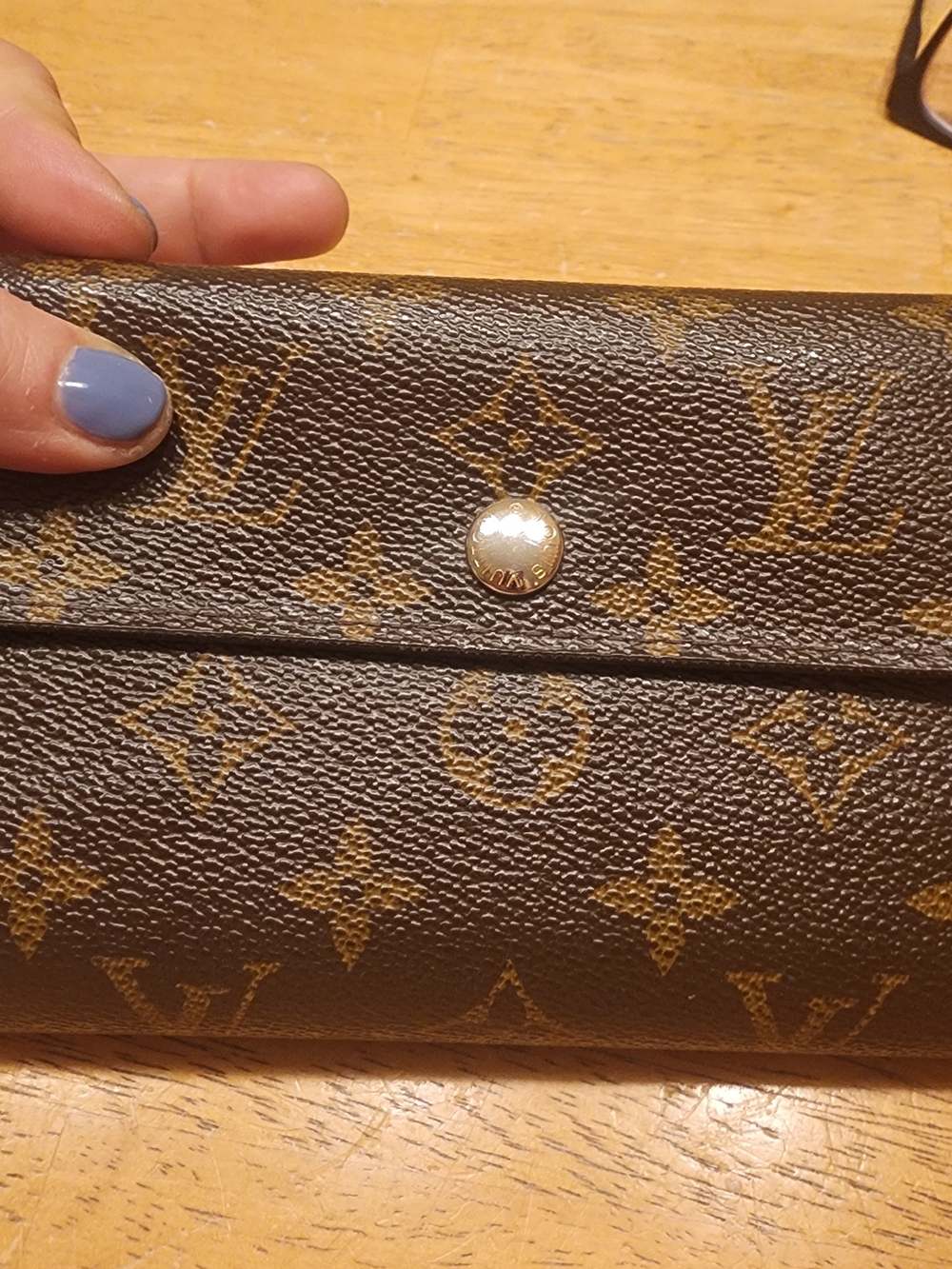 Louis Vuitton Monogram Brown Canvas Long Wallet